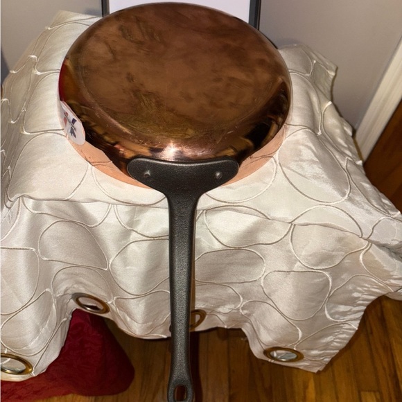 Baumalu 11” Copper Frying Pan Made in France New - Picture 7 of 8